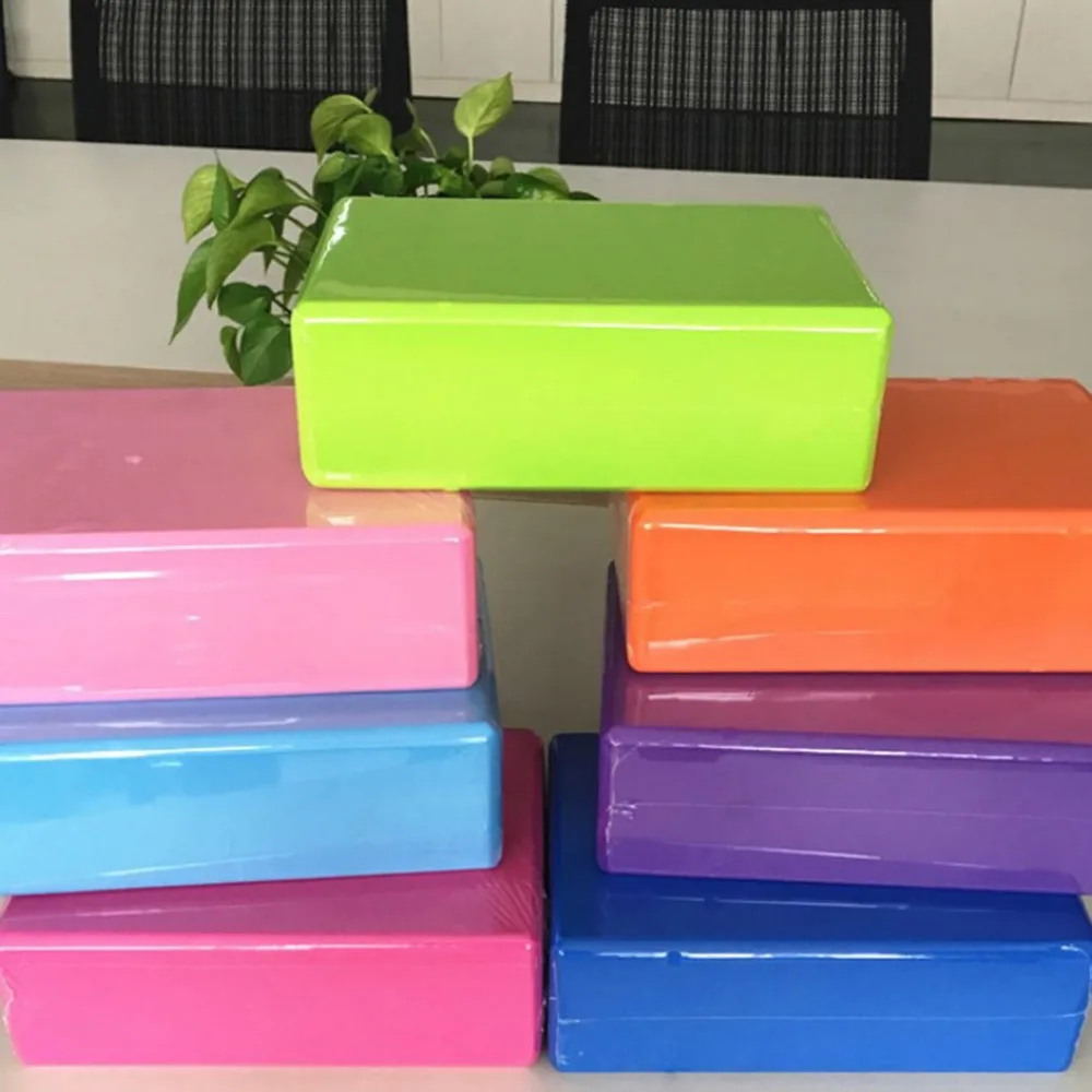 Тренировочные фитнес тренажерные спортивные инструменты EVA блоки для йоги пенопластовые домашние