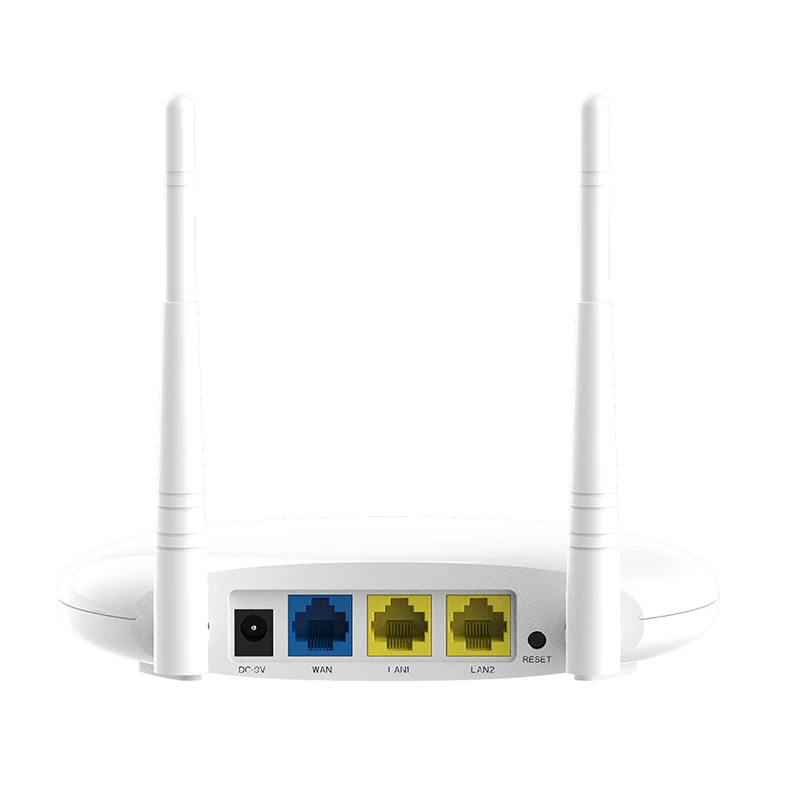 

Wiflyer WE1226 2.4G Wireless WiFi Router Mini Shape 300Mbps 64mb OpenWRT WiFi Router 2 LAN Ports 3dBi Antennas For Home
