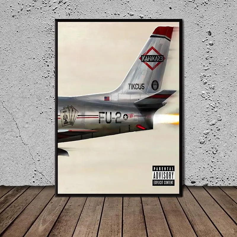 

Poster Art Kamikaze Eminem Albums Covers Canvas Painting Wall Art Pictures for Living Room Modern Abstract Art Prints Posters