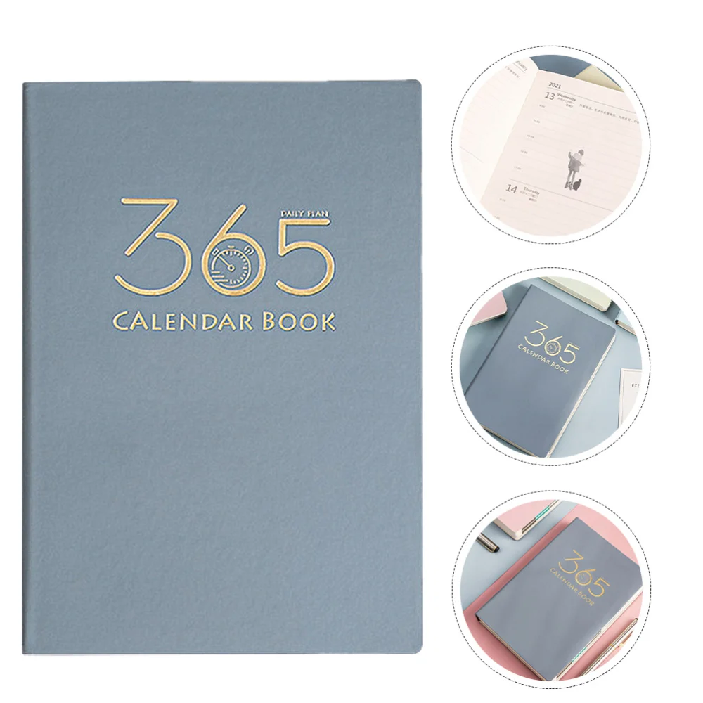 

1Pc 2021 Yearly Planner Schedule Book Daily Planning Notepad Journey Book