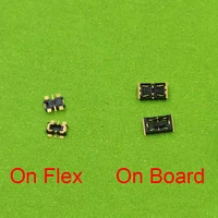 2pcs fpc connector battery on motherboard clip holder for lg g flex 2h950 h955 h959 ls996g flexd950 d955 d958 d959 f340 ls995