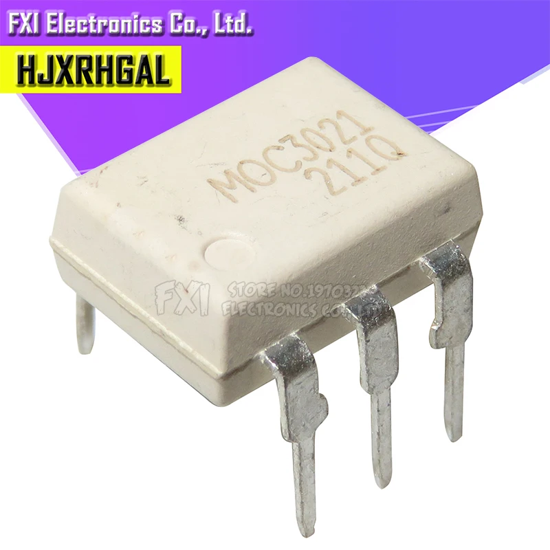10 шт. MOC3021 DIP6 DIP фотопара новый оригинальный| |