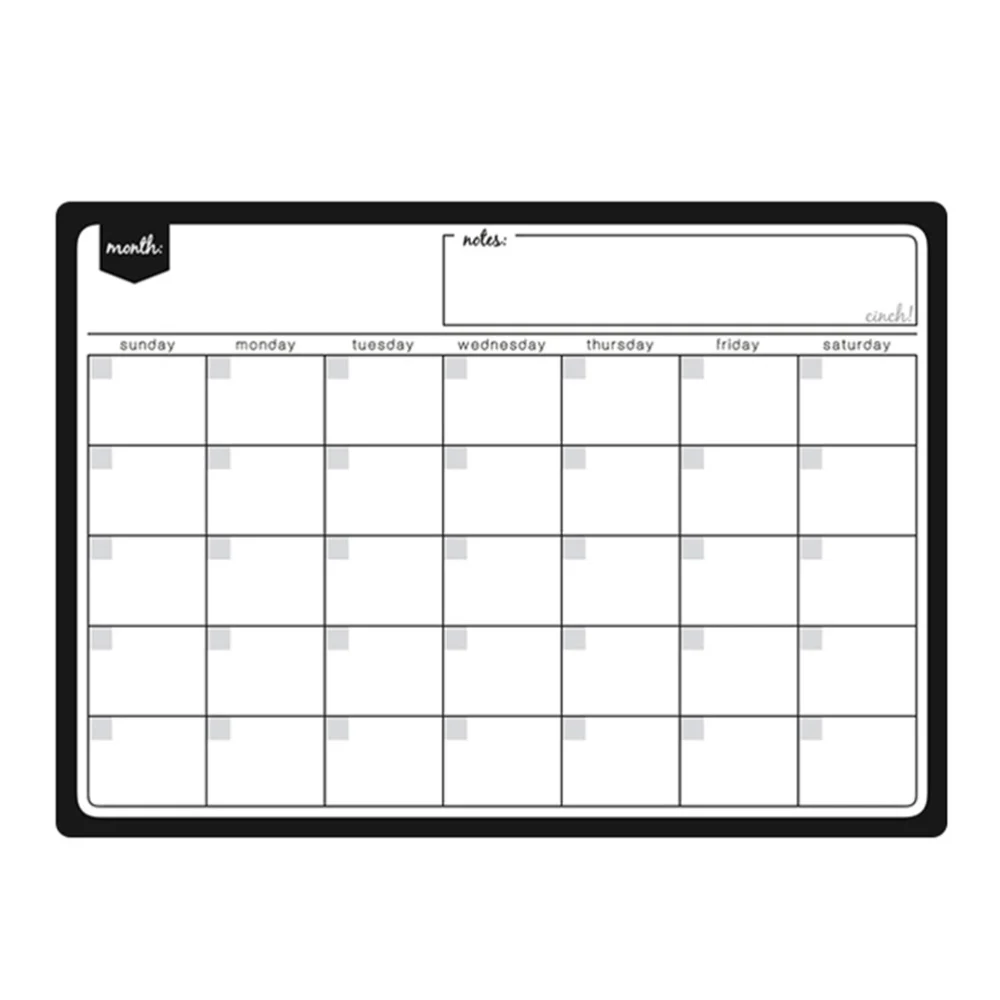 

Erasable Magnetic Plan Paste Weekly Planner Schedule Sticker Message Board for Home Shop Refrigerator (Horizontal plate 8 month