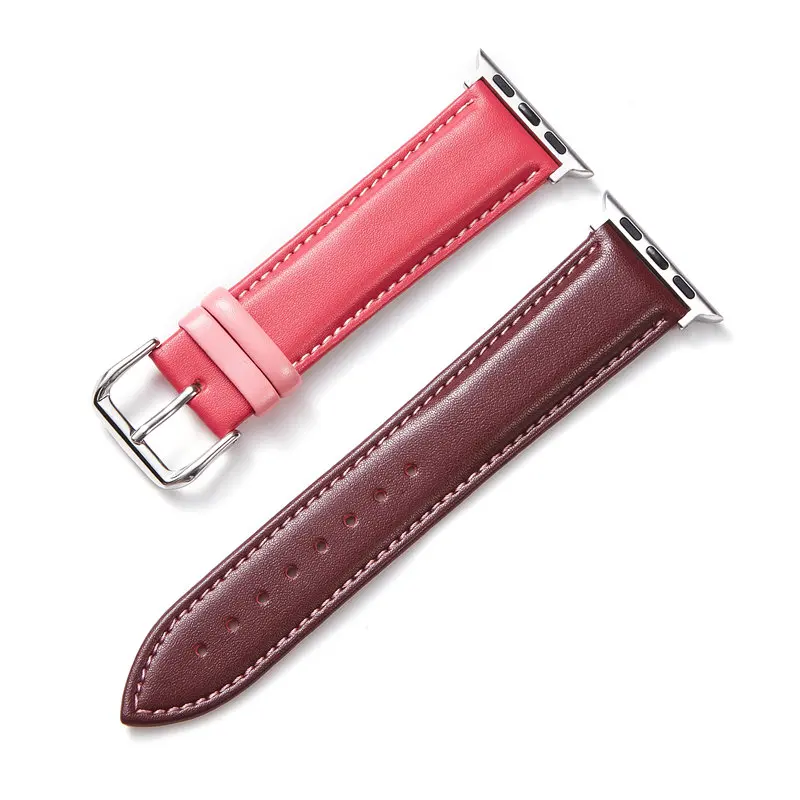 

Leather Bands Compatible with Apple Watch 40mm 38mm iWatch SE & Series 6 & Series 5 4 3 2 1 for Women Watch Strap 44mm 42mm