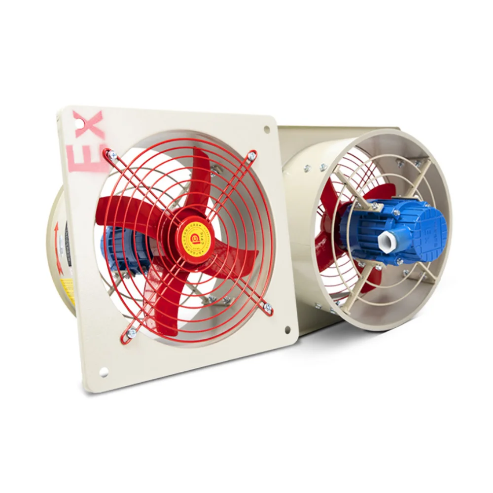 

BFAG-300/400 explosion-proof exhaust fan axial flow fan ventilation fan 220V exhaust fan 380V with shutters