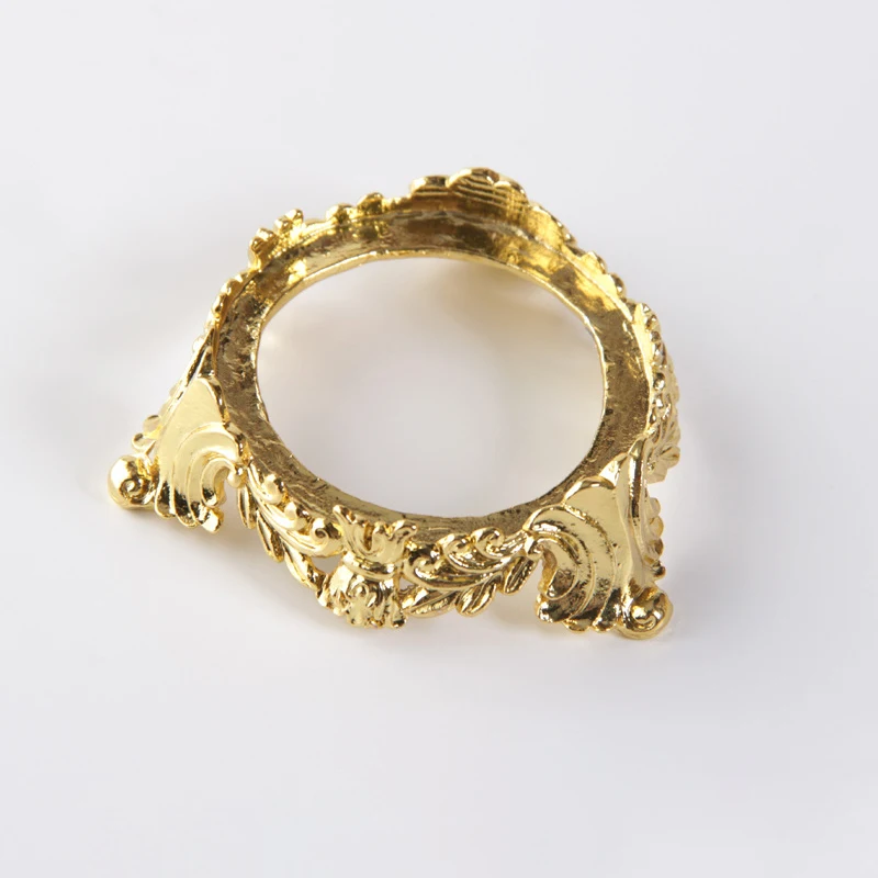 Металлическая Хрустальная стеклянная линза подставка для дисплея гадания