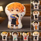 Подушка для дивана Аниме Haikyuu, подушка Shoyo Hinata Tobio Kageyama Kei Tsukishima манга, специальная форма, двухсторонняя мягкая плюшевая игрушка