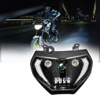 mt09 headlight motorcycle led light waterproof for yamaha mt09 mt 09 mt 09 fz09 2014 2015 2016 mt07 mt 07 2018 2019 drl 110w