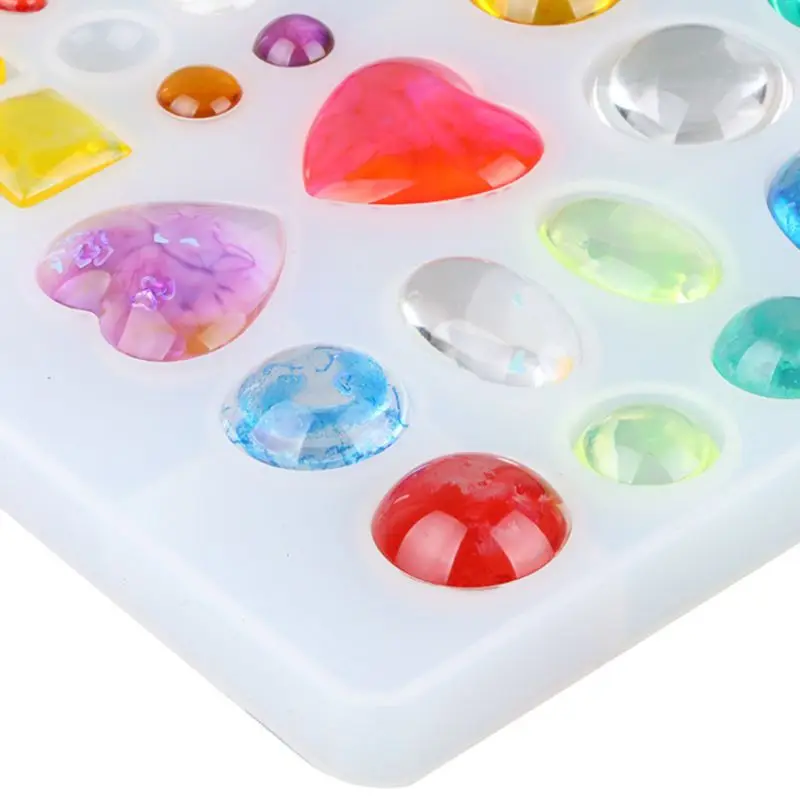 

1Set Silicone Crystal Epoxy Hanging Ornaments Mold Pendant Casting Mould Crafts H37C