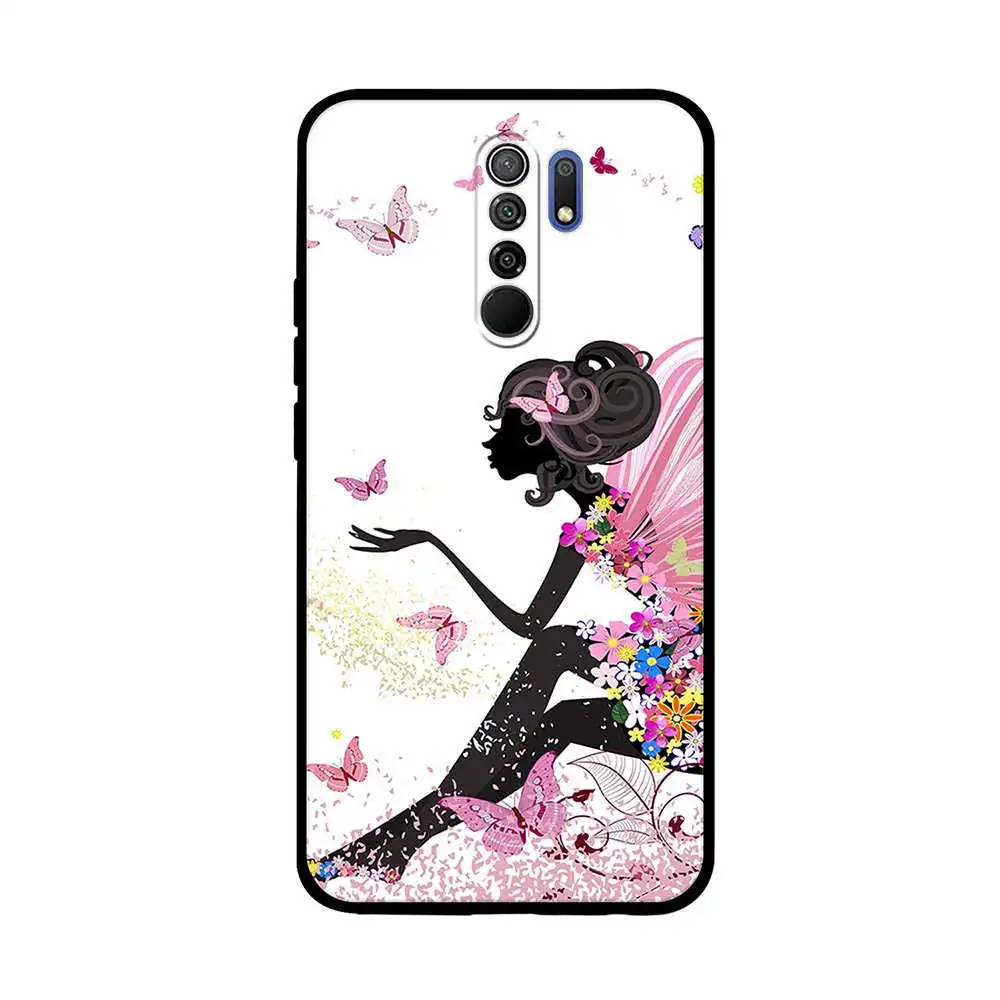 

For Redmi 9 Redmi9 Case Ultra-thin Soft TPU Silicone Case For Xiaomi Redmi 9 Redmi9 Cover Love Patterned Coque For Redmi 9 Capa