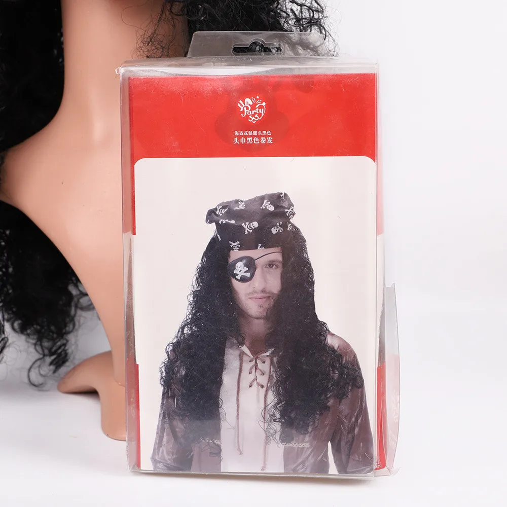 Косплэй пиратский парик карнавальный костюм на Хэллоуин вечерние взрослых
