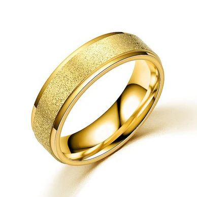 Набор мужских и женских колец из нержавеющей стали 6 мм | Украшения аксессуары