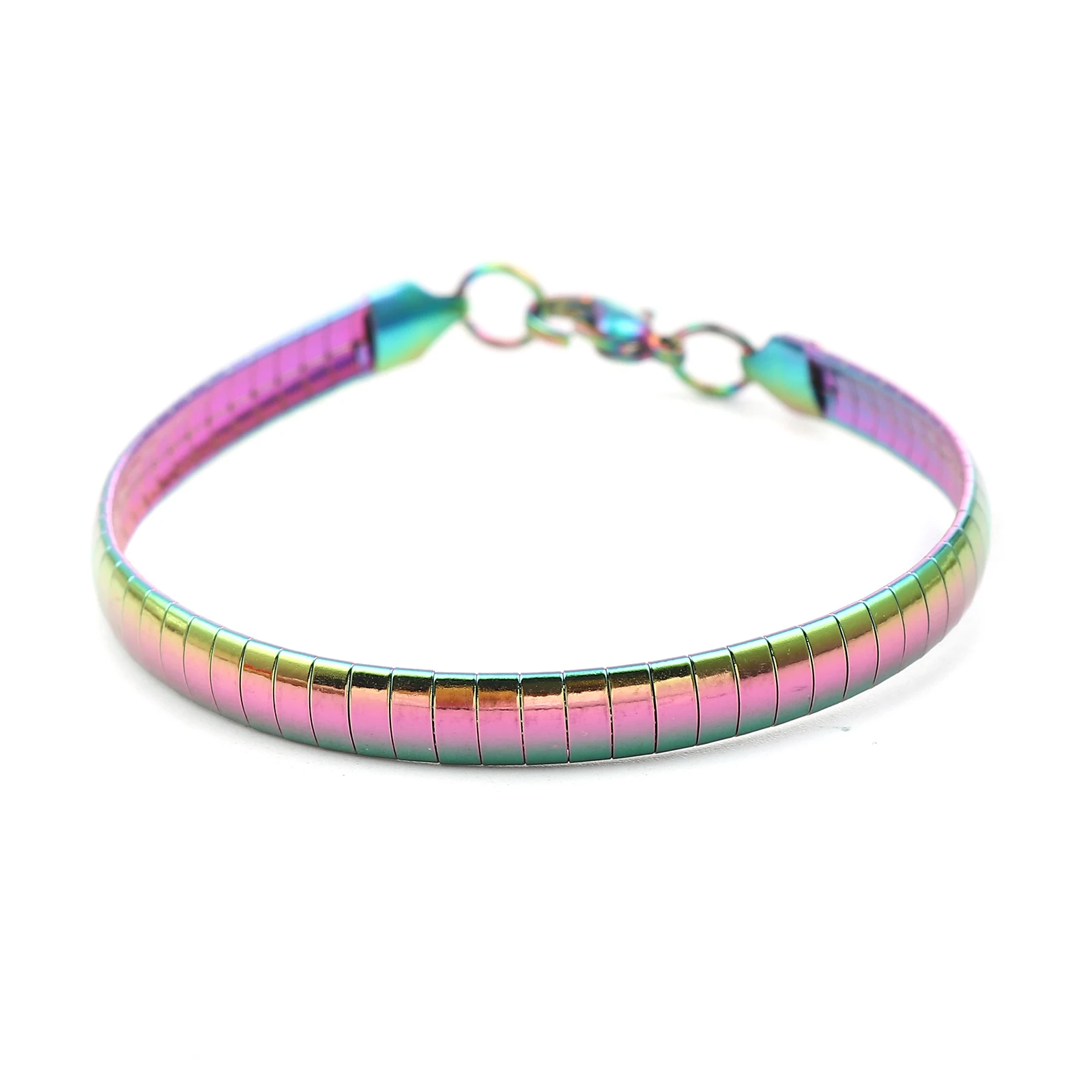 Браслеты DoreenBeads в стиле панк 304 из нержавеющей стали с резным узором золотого