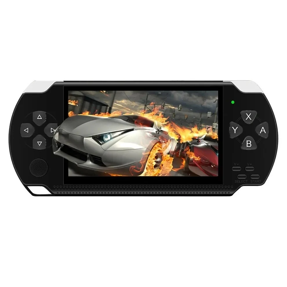 X12 5.1 inch Handheld Portable Game Console Player Dual Joystick 8GB preloaded 1000 free games support TV Out videogame machine |