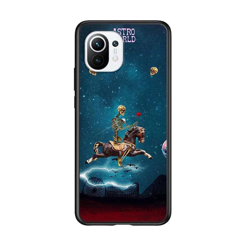 

travis scott fondo de pantalla for Xiaomi Mi 11 10T Note 10 Ultra 5G 9 9T SE 8 A3 A2 A1 6X Pro Play F1 Lite 5G Black Phone Case