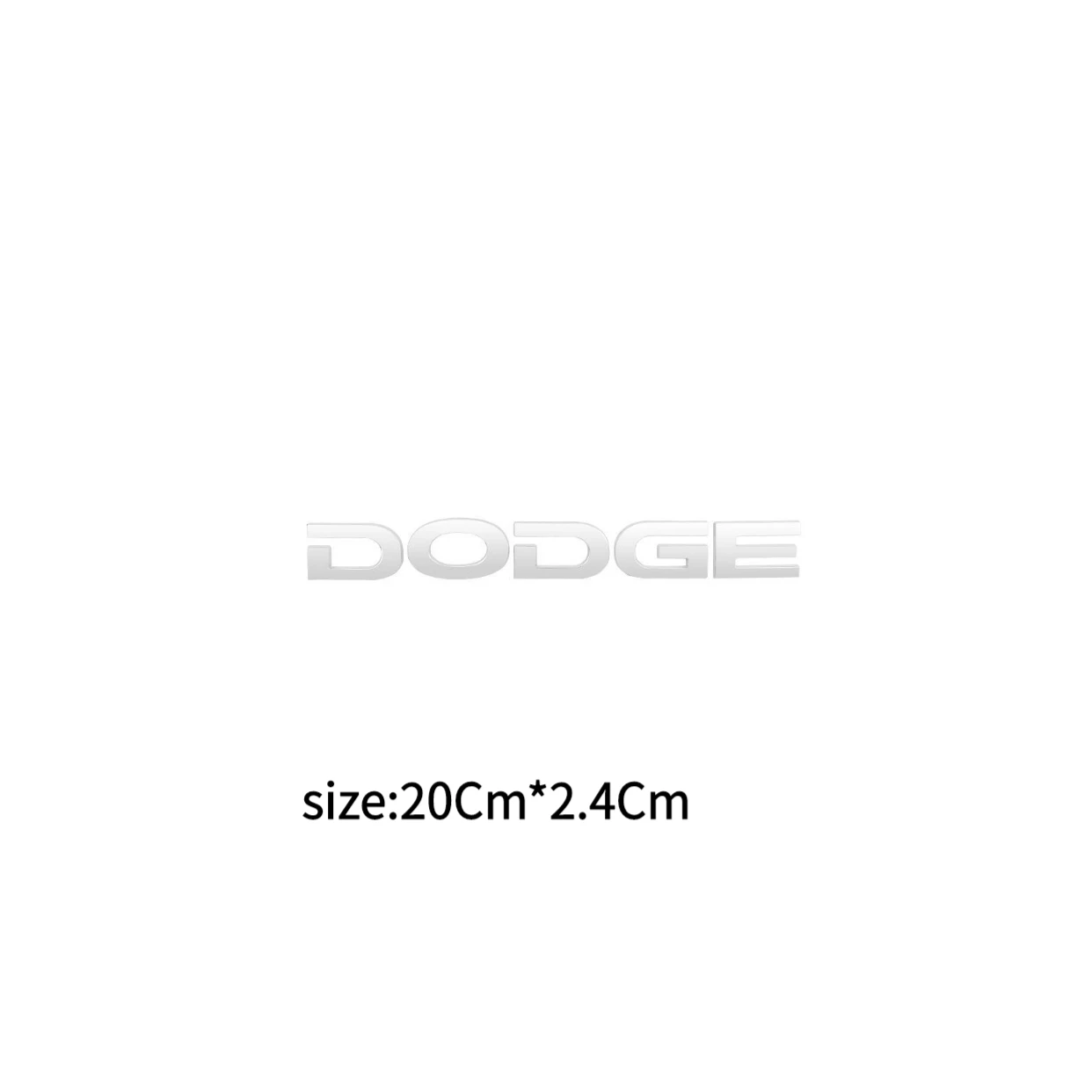

Applicable to Dodge Ram metal letter logo journey logo English modified rear labeling car decoration car decals dodge challenge