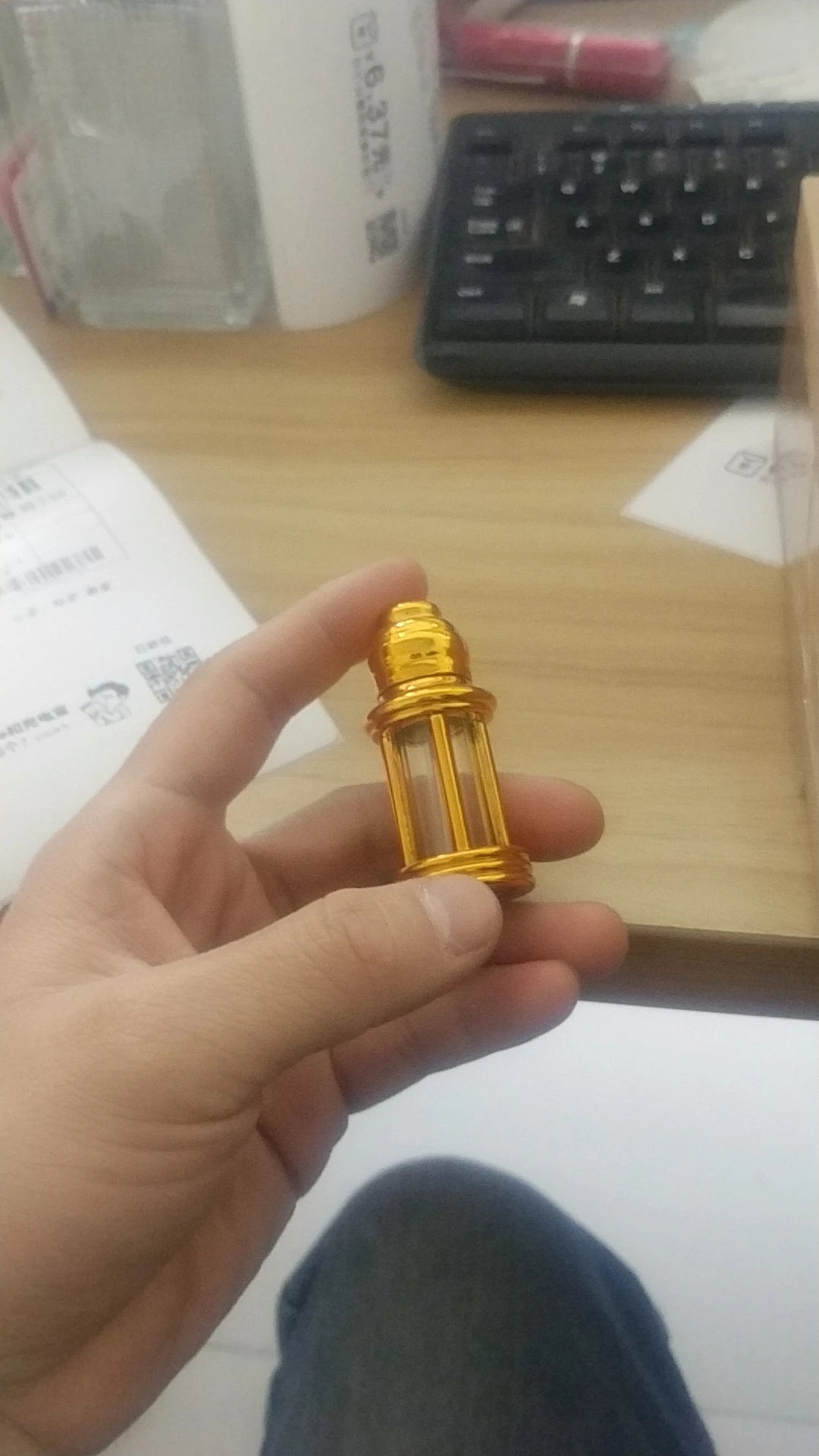 

Павильонная бутылка для эфирного масла 3 мл со стеклянной капелькой, пустая косметическая бутылка 1000 шт./лот