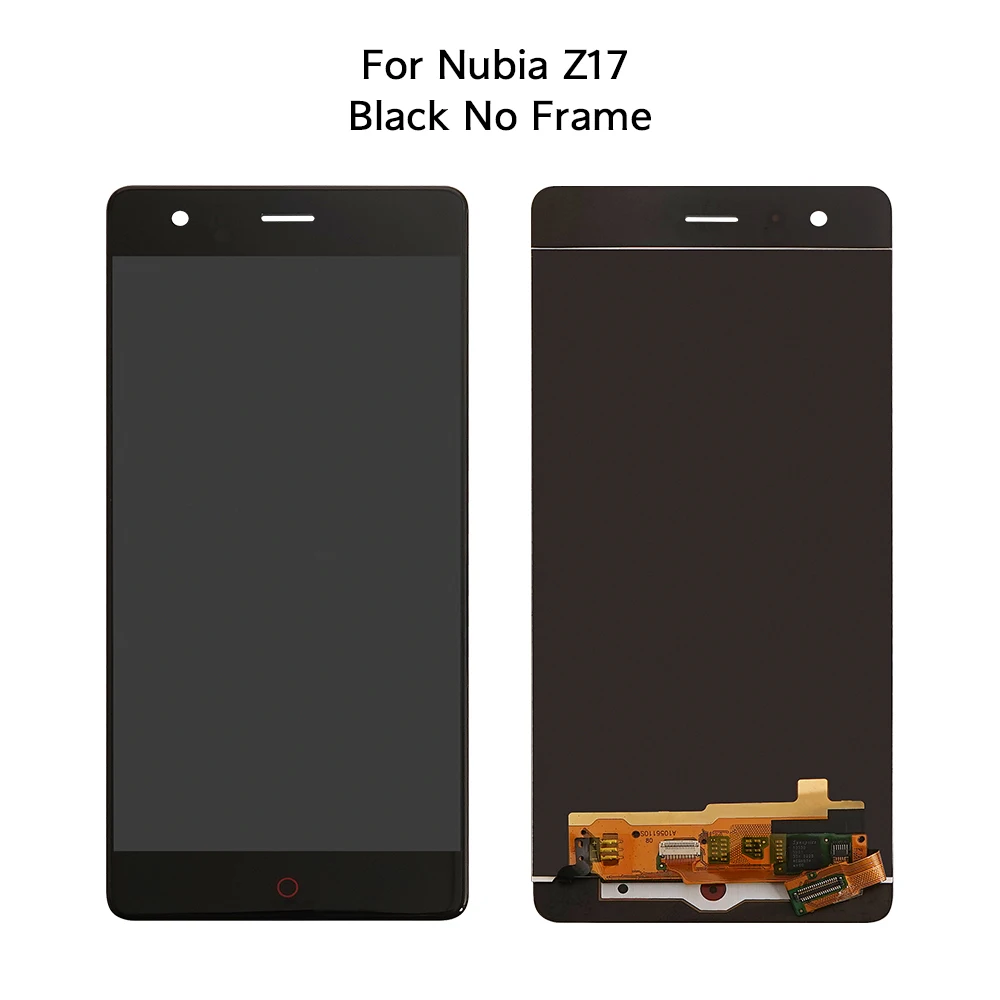 5 &quotоригинал для ZTE Nubia Z17 NX563J ЖК дисплей кодирующий преобразователь сенсорного