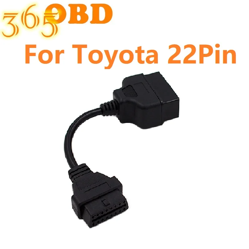 22Pin для OBD2 16Pin женский разъем адаптера 22 Pin OBDII Женский до 16 кабель ремонта Toyota