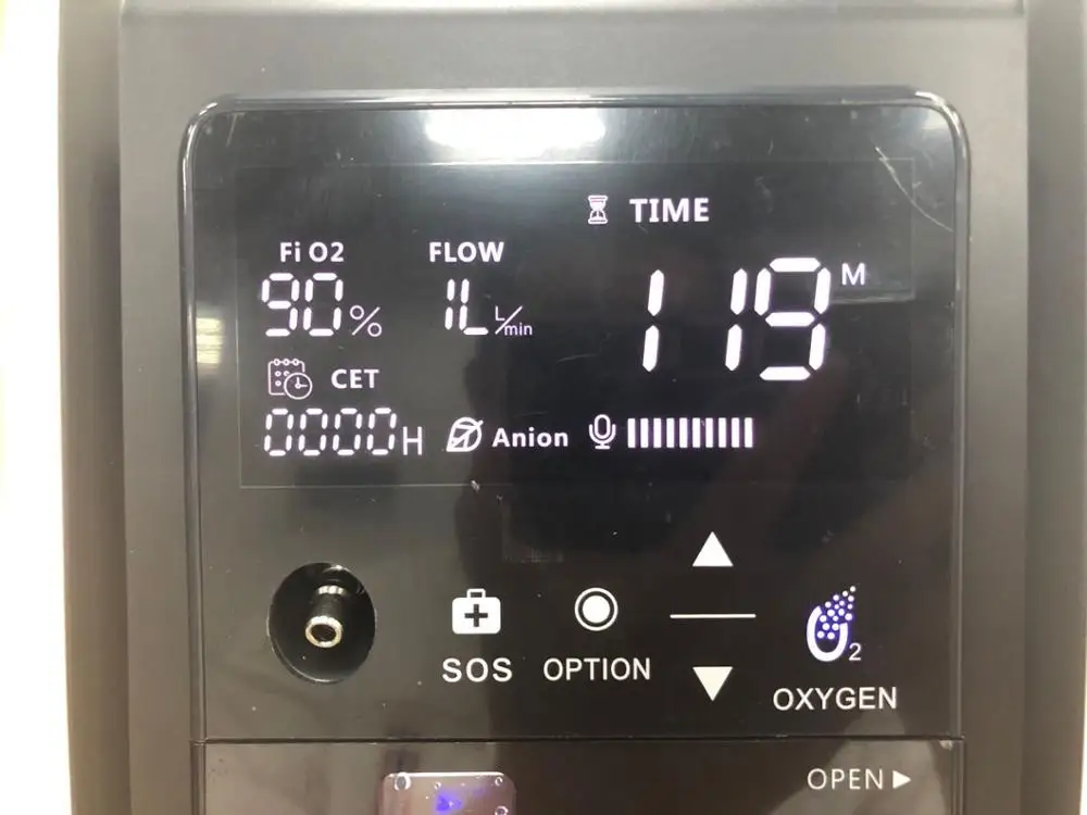 

Moyeah Portable 1-7L Oxygen Concentrator110V/220V Generator Machine Car Charger Home Air Purifier Compact Generators