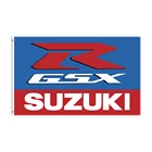 90x150 см Suzuki GSX черный синий гоночный автомобиль флаг для продвижения
