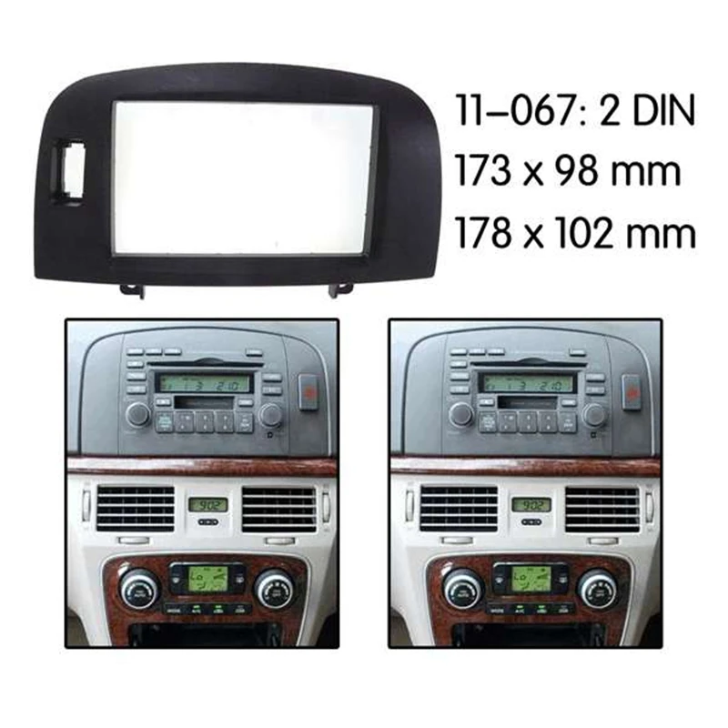 for Hyundai Sonata NF Sonica 2004-2008 Car 2Din Audio Panel Modification DVD Navigation Frame Fascias Stereo Rad | Автомобили и