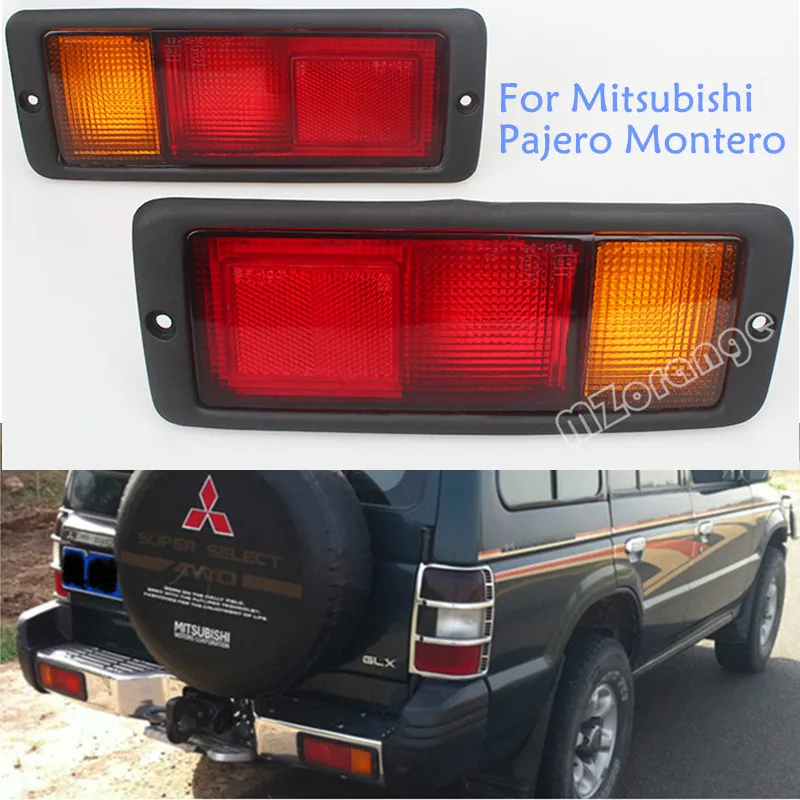 Rear Bumper Reflector Lamp For Mitsubishi Pajero Montero 1992-1999 MB124963 MB124964 214-1946L-UE 214-1946R-UE Tail Light