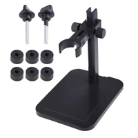 Aluminum Adjustable Microscope Stand Portable and Down Manual Focus Digital USB Electronic Microscope Holder Stand