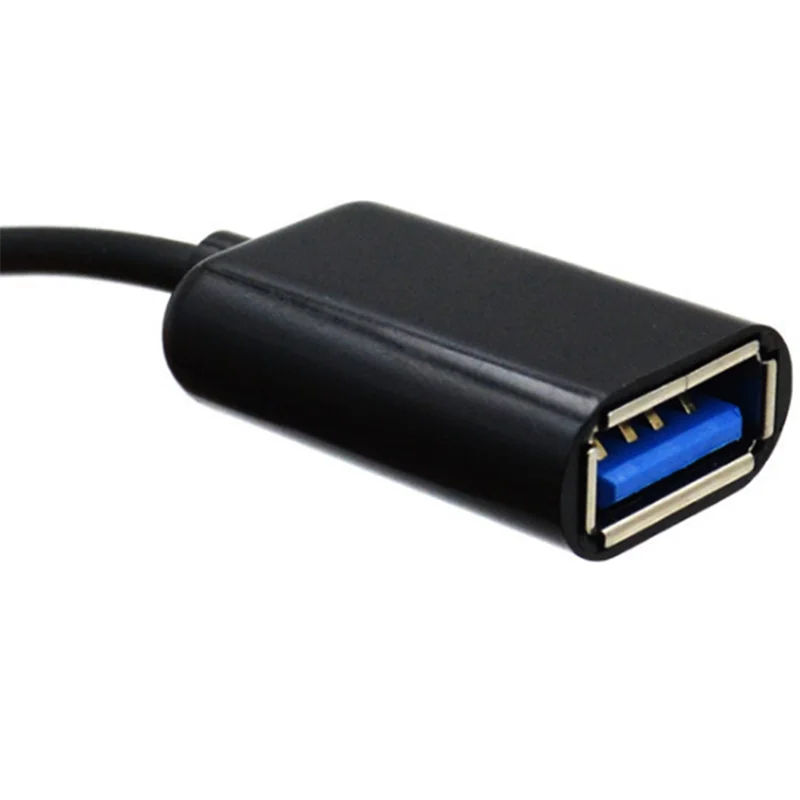 USB-C 3 1 Type C папа к USB 2 0 кабель адаптер OTG синхронизации данных зарядное устройство
