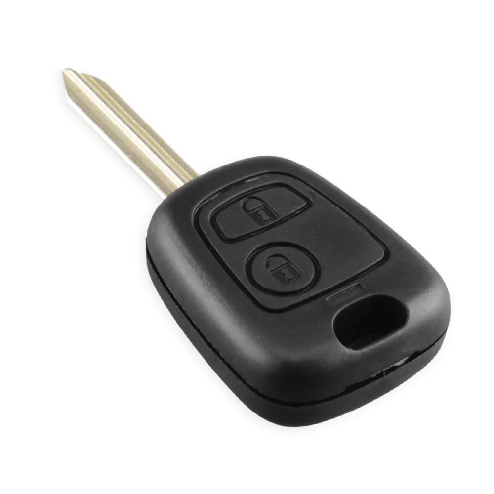 KEYYOU 10 шт./лот 2 кнопки дистанционного ключа брелок чехол для автомобиля Citroen C1 C2 C3 Saxo Xsara Picasso Berlingo
