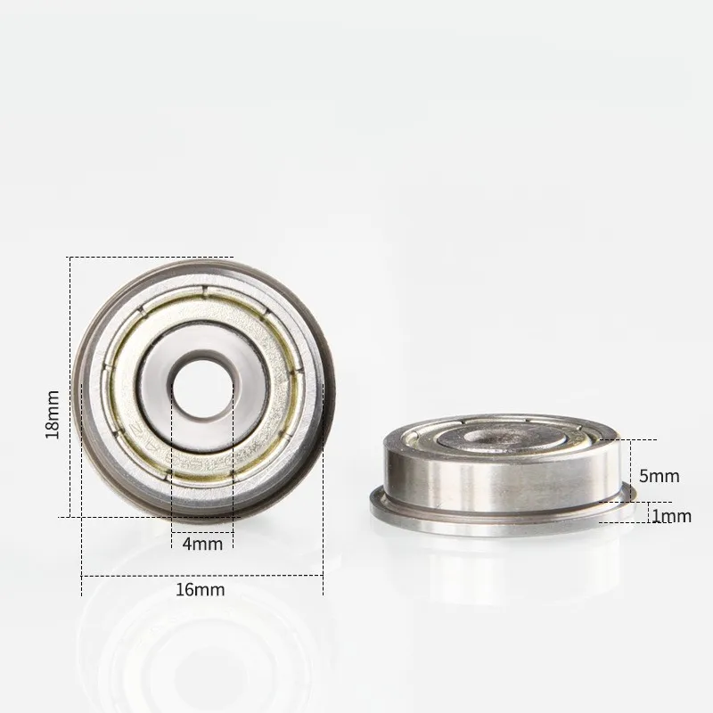 5Pcs F634ZZ bearing miniature flange 4 * 16 5mm high load low noise speed | Обустройство дома