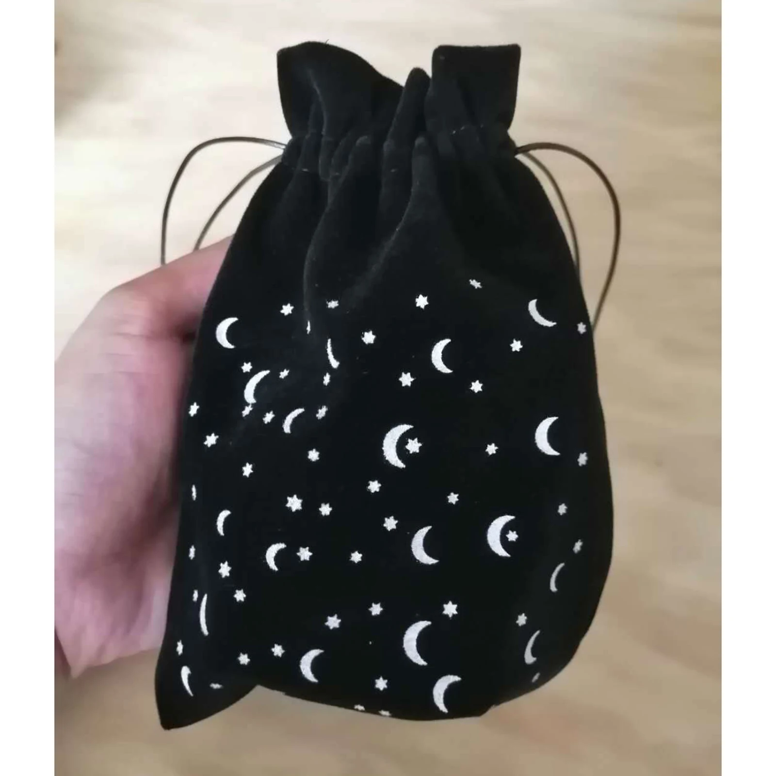 

Velvet Tarot Card Holder 13x18cm & Drawstring for Board Game Accessories