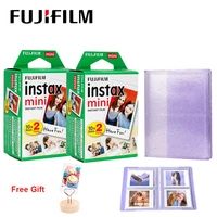 40 sheets fujifilm instax mini film white edge photo paper for mini liplay 11 9 8 70 90 40 link instant camera with photo album