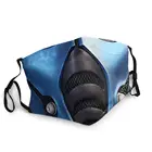 Многоразовая маска для лица Subzero Mortal Kombat для взрослых, с принтом, защита от пыли, маска для рта, муфельная