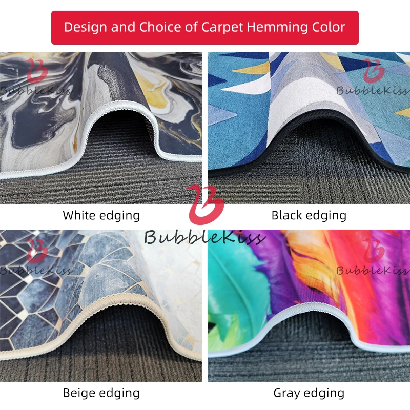 

Area Rug for Living Room Non-slip Round Carpet Rugs for Children Rooms Floor Mat Home Bedroom Decoration Alfombra