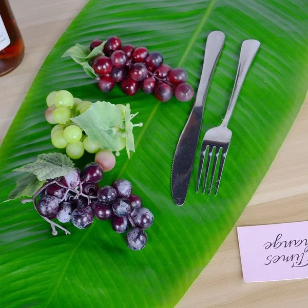 Коврик для стола с зелеными листьями 58 см|Коврики и подложки| |