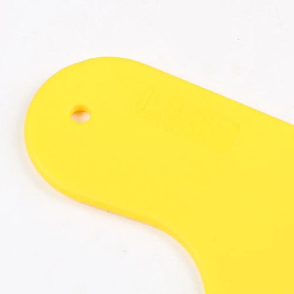 5 шт. автомобильный скребок для наклеек пластины стекло желтый пластик