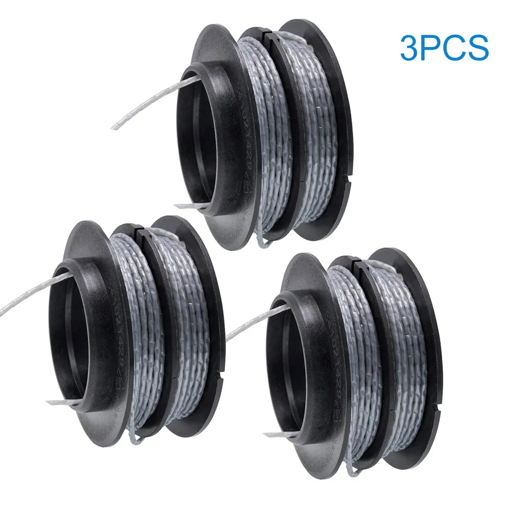 

3pcs For Greenworks 080 80V ABS+Nylon Front Mount String Trimmer Replacement Spool SB00L00 *100% Brand New And High Quality
