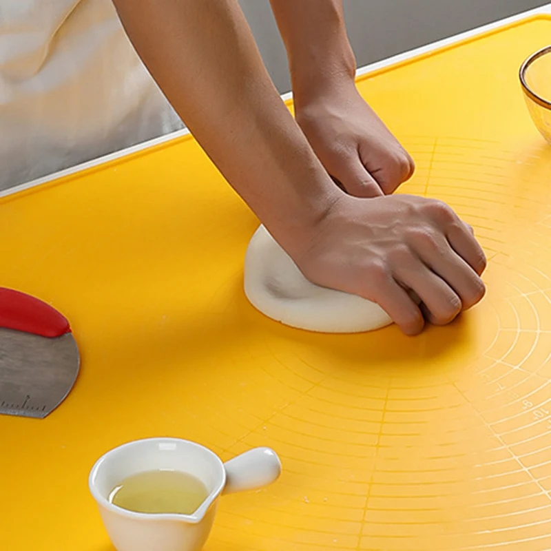 

Silicone Non-Stick Baking Mats Sheet Pizza Dough Maker Holder Pastry Kitchen Gadgets Cooking Tools Utensils Bakeware
