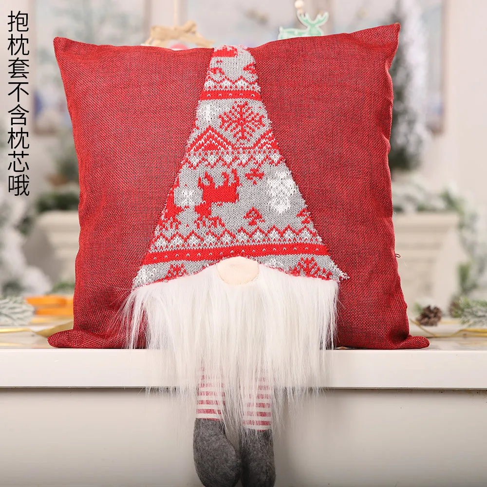 2019 Горячая новинка безликая кукла наволочка Рождественский мультфильм Санта