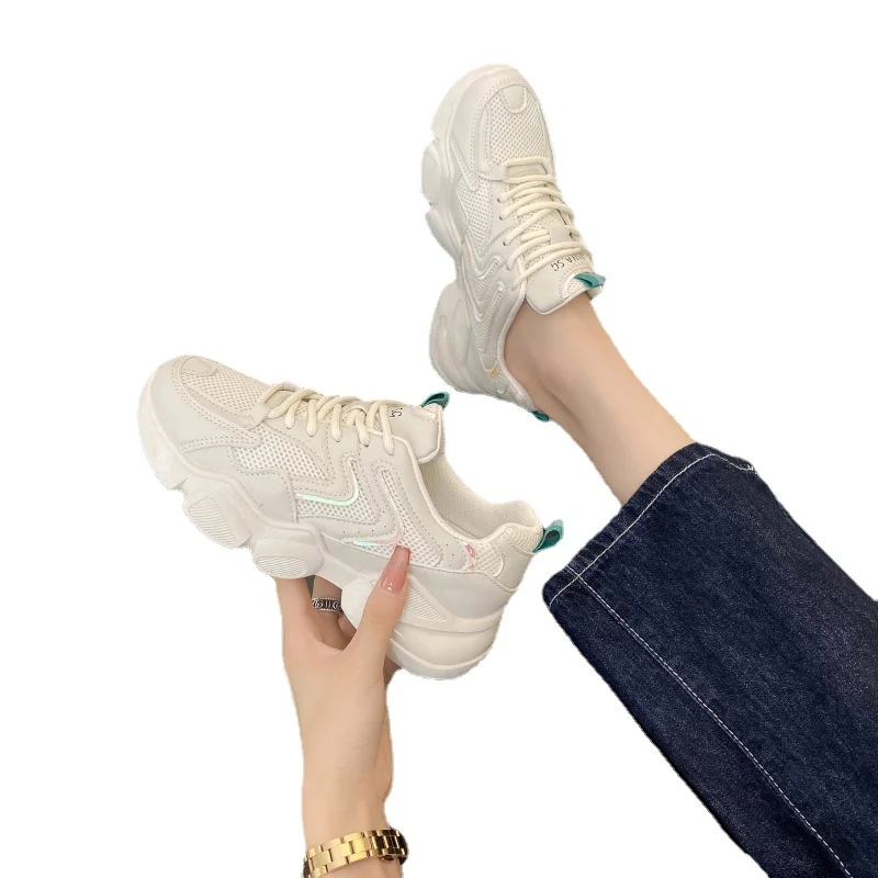 

Women's Sports Shoes Fashion Women's Sports Shoes 2021 New Color Matching Casual All-match Comfortable Platform Women's Shoes
