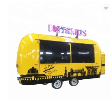 Стиль airstream прицеп для еды мобильный грузовик для еды/концессия грузовик для еды/Индивидуальное оборудование для пищевых грузовиков