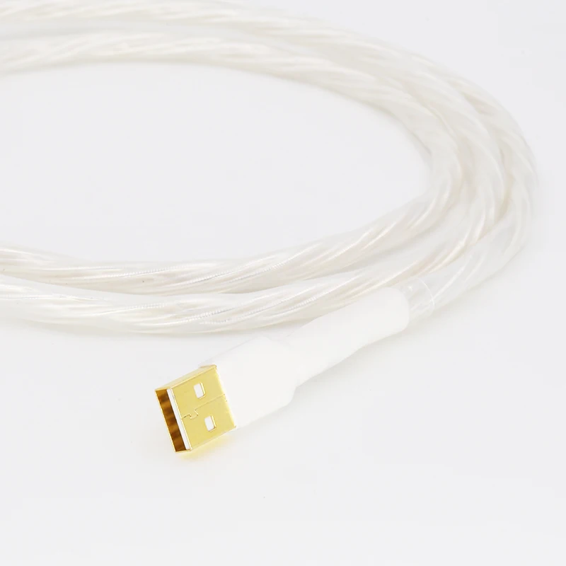 

Free shipping USB001 Odin interconnect USB cable with A to B plated gold connection USB audio digital cable