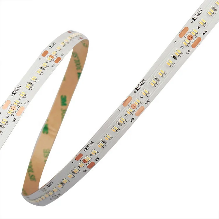Cri95 регулируемая светодиодная лента CCT 1808 SMD DC24V 364Led/m 2700K + 6000K Светодиодная гибкая