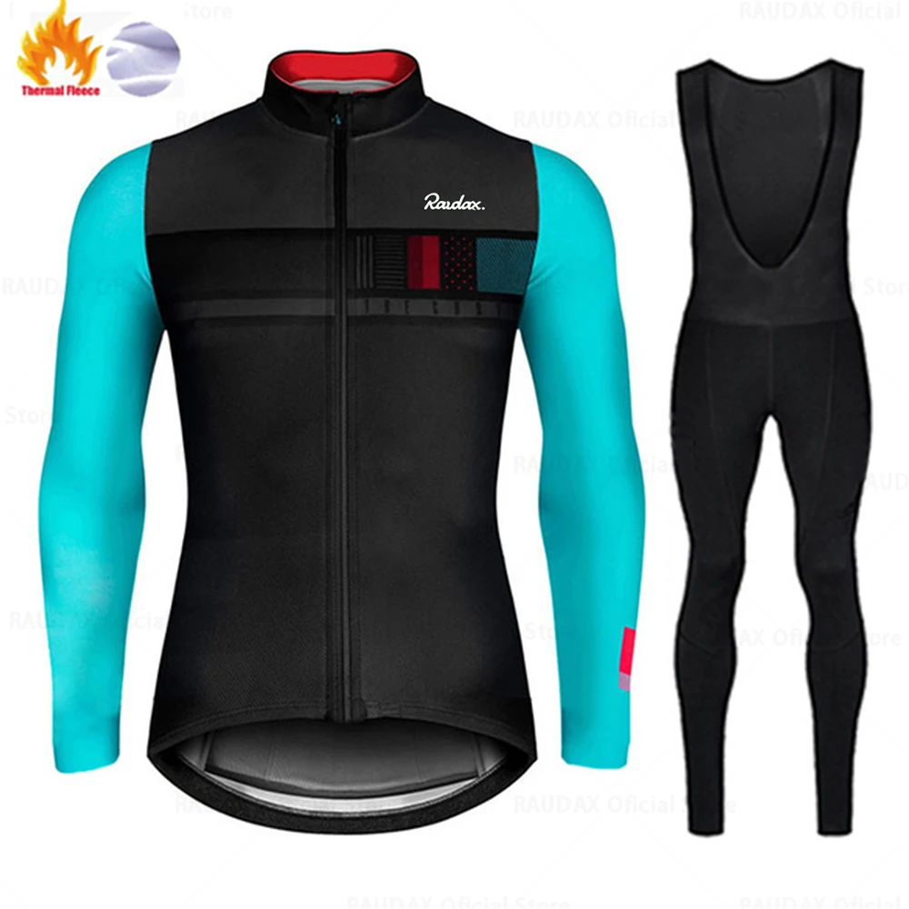 

2021 Winter Fleece Cycling Clothing Set Mountian Bicycle Clothes Wear Ropa Ciclismo Racing Bike Clothing Cycling Set Jackets
