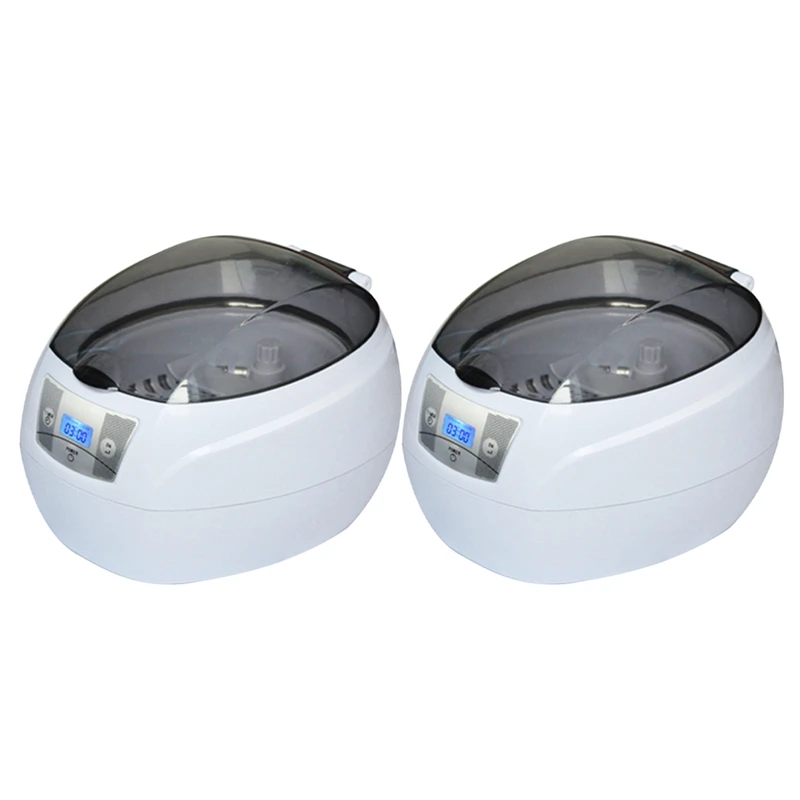 

Ultrasonic Jewelry Cleaner Machine 750Ml 40 Khz Professional Cleaner Multi-Purpose For Jewelry Glasses Watches