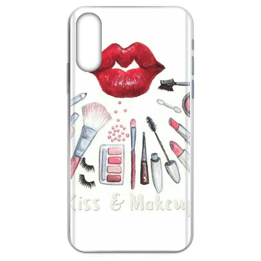 Пикантные женские туфли с рисунком в виде губ макияж косметика губная помада