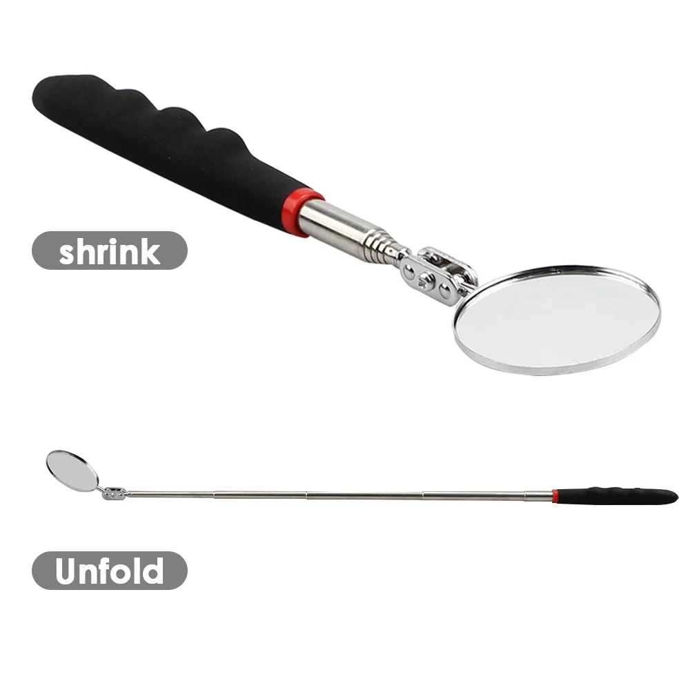 1 шт. 50 мм автоматический телескопический объектив для проверки круглое зеркало