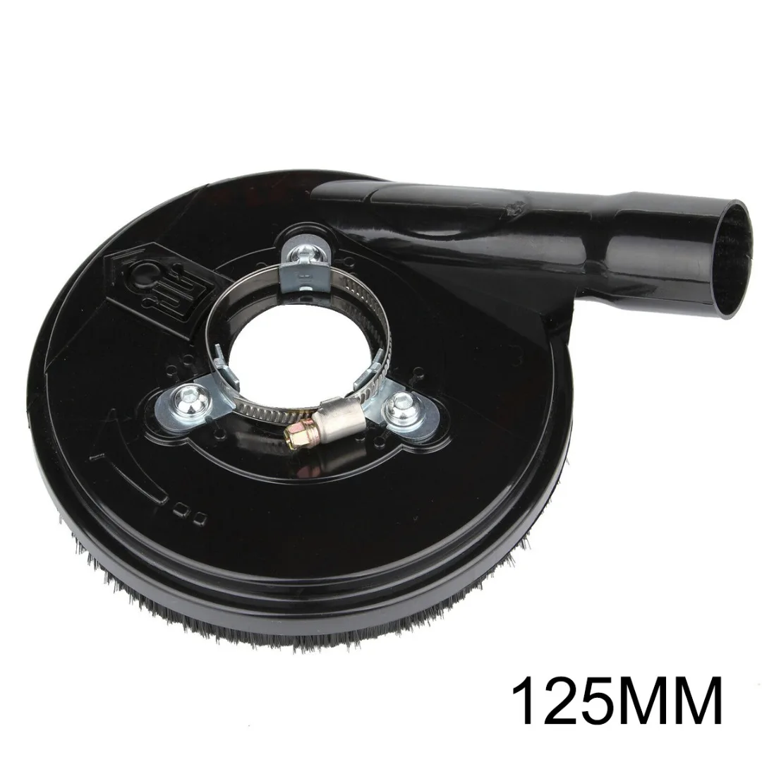 

Grinder Dust Shroud Suction Hood Kit Dry Grinding Cover Tool With Wrench For Angle Hand Grinder Clear 125mm