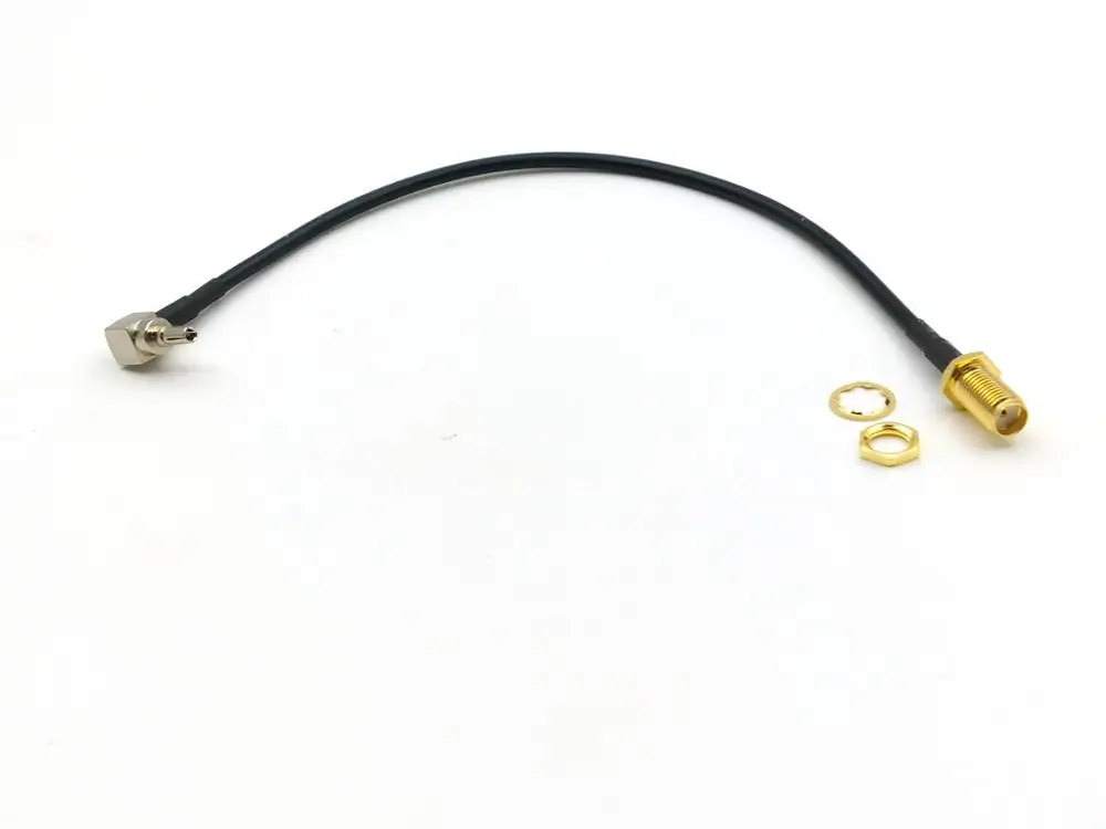 20 шт CRC9 к SMA женский маршрутизатор Кабель адаптер RG174|Соединители| |